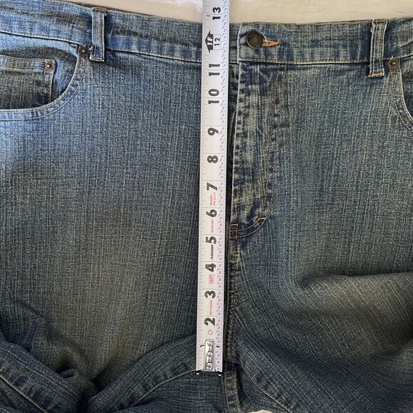 US Polo Assn Jeans Women 20 Vintage Wash Blue Stretch Denim Bootcut - Picture 12 of 16